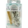 White Sage Smudge Kit With Clear Quartz Crystal 