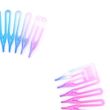 Molly & Rose Zig Zag Hair Flexible Comb - Rainbow