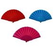  Folding Hand Fans - Assorted Colours