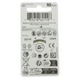6pcs Renata 10 (PR70) Zinc-Air Hearing Aid Batteries - 1.45V
