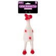 Latex Squeaking Chicken Dog Toy - Assorted 