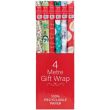 Christmas Wrapping Paper Roll – 4 Metres (Assorted Designs)