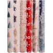 Christmas Foil Wrapping Paper Roll – 2 Metres (Assorted Designs)