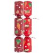 Festive Feast Frenzy — Box of 6 Christmas Game Crackers (9")