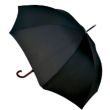 Men's Walker Umbrella – Plain Black