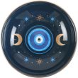 All-Seeing Eye Ceramic Incense stick Holder - Blue