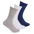 Ladies Comfort Fit Diabetic Socks Non-Restrictive Cotton Blend (3 Pack) – Assorted