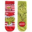Kids Cosy Christmas Socks The Grinch Dr. Seuss (Age 4-7) – Assorted