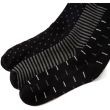 Men’s Panda Stick Bamboo Socks Classic Diamond & Stripe Designs - Assorted