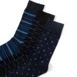 Men’s Panda Stick Bamboo Socks Classic Diamond & Stripe Designs - Assorted