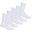 Men's Pro-Tonic Active Sportswear Sport Socks – White