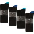 Men's Pierre Roche H&T Ragg Ankle Socks (6 Pack) – Assorted
