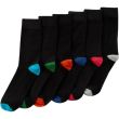 Men's Pierre Roche H&T Ragg Ankle Socks (6 Pack) – Assorted