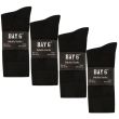 Men's Bay 6 Ankle Socks (6 Pack) – Black