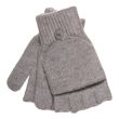 Ladies Fingerless Gloves with Plain Cap – Assorted