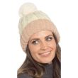 Ladies Chunky Turn-Up Beanie Hat - Assorted