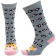 Ladies Novelty Wellington Boot Socks (1 Pair) - Assorted