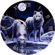 Lisa Parker Picture Clock Design Warriors of Winter Wolf