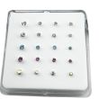Sterling Silver Round Nose Pins - Assorted