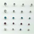 Sterling Silver Round Nose Pins - Assorted