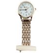 Wholesale BOXX Fashion Fob Watch - Rose Gold & White