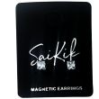SaiKik Square Magnetic Earrings - 4mm