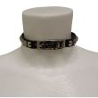 1 Row Conical Studded Sexy Design Leather Choker