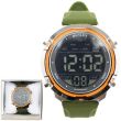 wholesale Men's Henley Multi Functional Digital Watch - Green Strap