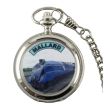 Wholesale silver pocket watch with chain 