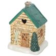 Alpine Ski Chalet Ceramic Oil Burner
