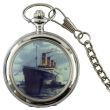Wholesale silver pocket watch with chain 