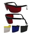 Adults 3D Sports Safety Sunglasses - Assorted Colours 