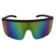 Adults 55mm Visor Sunglasses - Rainbow