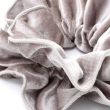 Velvet Extra Large Ruffled Hair Scrunchie – Assorted - 15cm