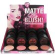 W7 Matte Me Cheeky Matte Blush Powder Assortment