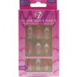 W7 Glamorous 24 Nails With Glue  - Soft Bow