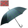 Wholesale Walking Umbrella -Tartan Print (Assorted Colours)