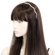 Wavy Pearl Bead Aliceband - 0.5cm