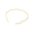 Wavy Pearl Bead Aliceband - 0.5cm