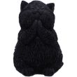 Whisker Wish Black Cat Figurine – (8.5cm)