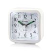 Wholesale Ravel Mini Bedside Quartz Alarm Clock- Blue/White
