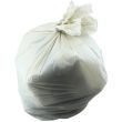 White Refuse Sack Bin Bags 18x29x38"