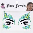 Wholesale Crystal Stone Face Jewels - Emerald Green
