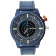 Wholesale Mens NY London Leather Strap Fashion Watch - Blue
