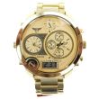 Wholesale Men's NY London Multi Functional Watch - Gold
