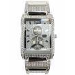 Wholesale Men's NY London Rectangular Watch - Silver
