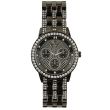 Wholesale Men's NY London Round Metal Bracelet Watch- Gun 