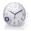 Wholesale Ravel Large Quartz Alarm Clock - White