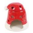 Wholesale Santa Hat Design Oil Burner - 12cm 