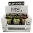 Wholesale 3-Part Skull Design Metal Handmuller - Assorted